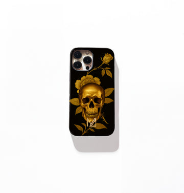 The Golden Baroque Skull Case